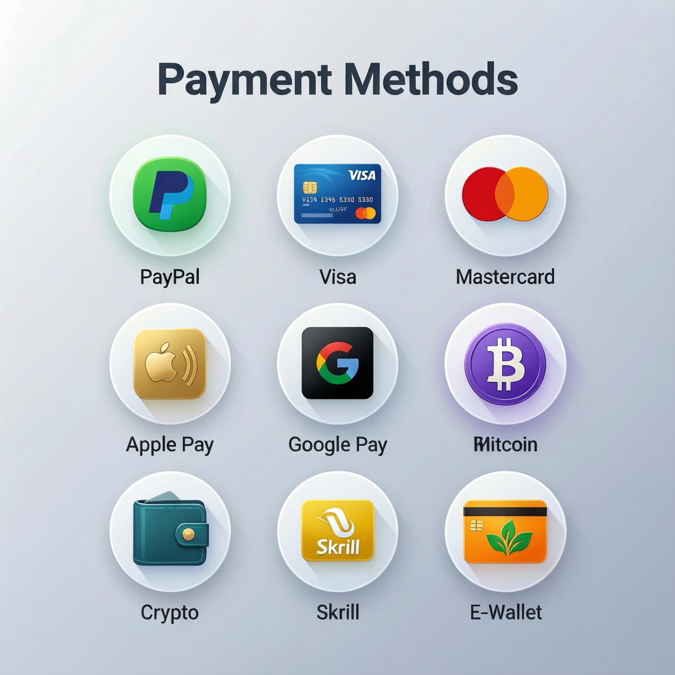 Методы оплаты на платформе 1win - криптовалюты и фиат